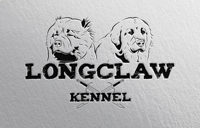 Long Claw Kennel adobe illustrator art branding design dog logo graphic design graphicdesign illustration kennel logo long claw swa ui vector