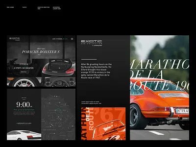 Luxury Car Rental booking branding design design system illustration luxury travel ui