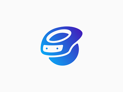 Logo design for Kneura ai artificial branding evolution intelligence logo robot smart symbol