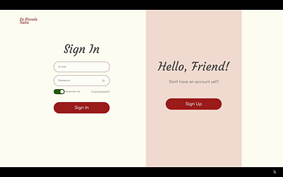 Sign up and Sign in forms design forms sign in sign up ui ux