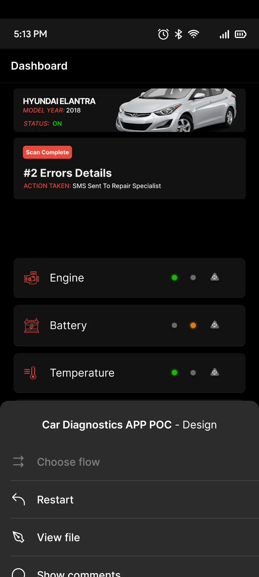 Car Diagnostic App POC by pacheco kayode on Dribbble