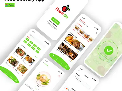 Food App app graphic design illustration ux