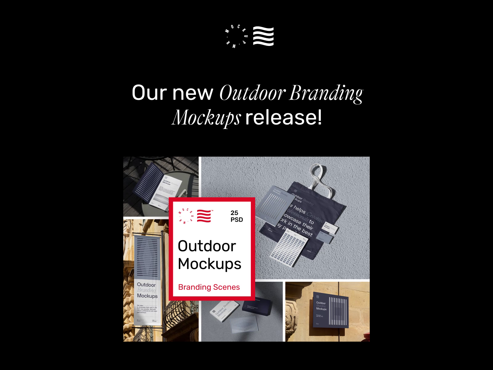 Outdoor Branding Mockups! by Mr.Mockup™ on Dribbble