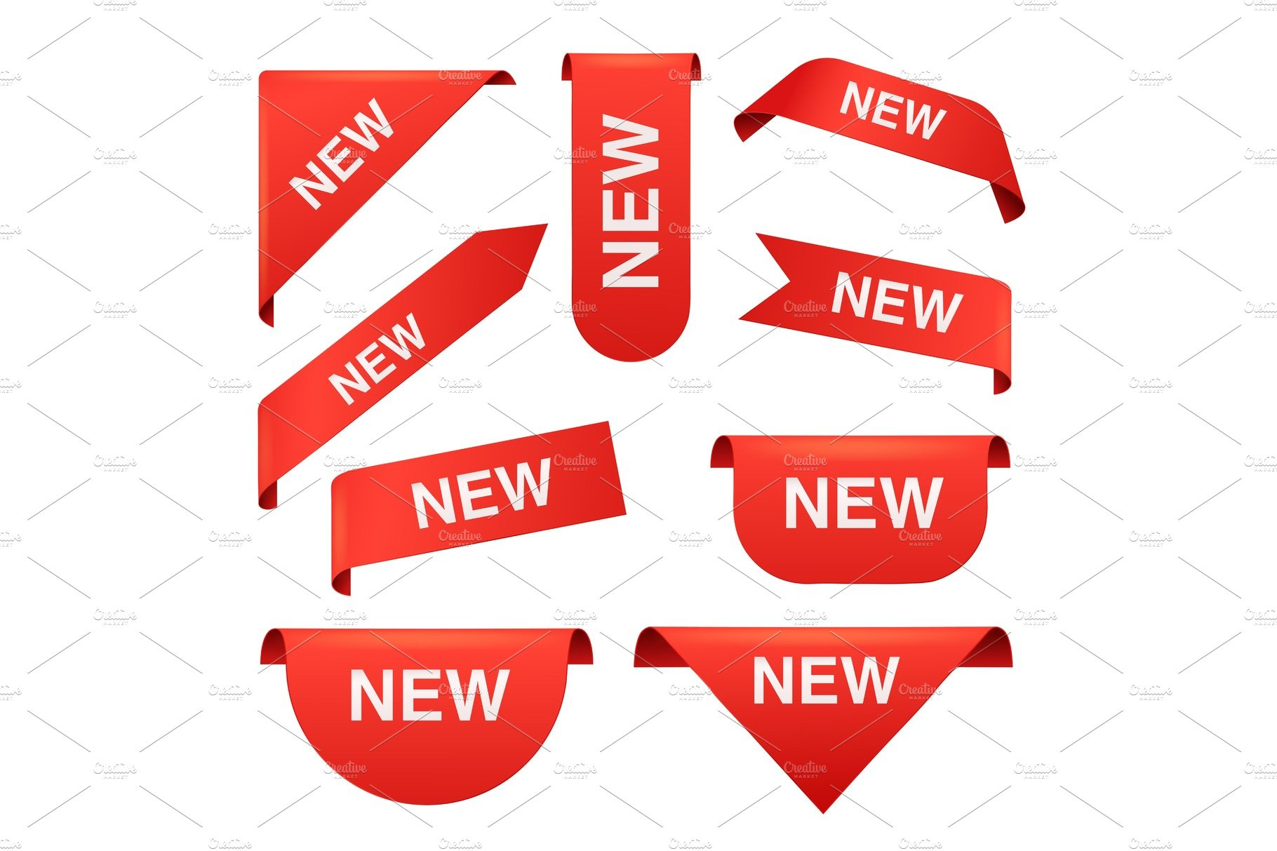 New corners and ribbons templates by Sabelskaya Alexsandra on Dribbble