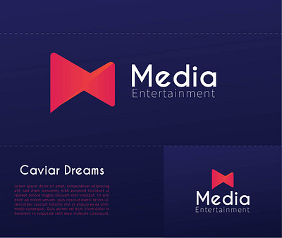 Media Entertainment Logo appicon applogo brand identity branding gradient graphic design gridlogo logo design logodesigners logofolio logoideas logoroom media logo modern logo play logo professionallogo symbol vect plus