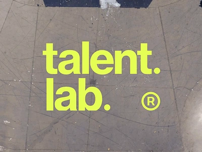 Talent Lab® / Recruitment Agency Website agency blue creative job search landing minimal recruitment typography ui website