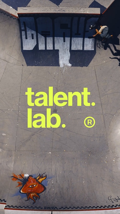 Talent Lab® / Recruitment Agency Website agency blue creative job search landing minimal recruitment typography ui website