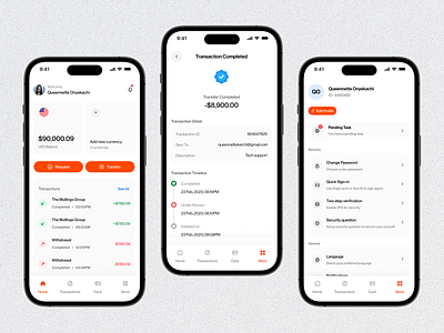 Fintech Mobile Application design mobileapp ui uidesign uimobile