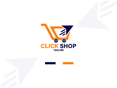 Concept : Click Shop - Logo Design bestlogo branding brandlogo businesslogo logo logodesign logoprocess logotopio minimalistlogo shoplogo uniquelogo