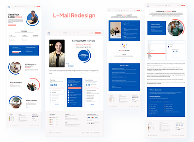 L-Mail.com Redesign Concept australia business design internet logo mail ui design ux design web design website