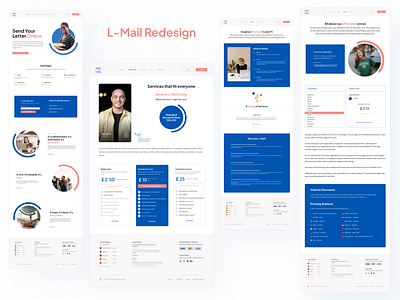 L-Mail.com Redesign Concept australia business design internet logo mail ui design ux design web design website