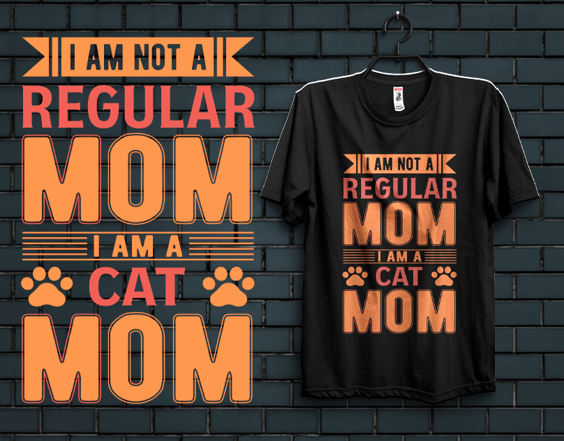 CAT MOM T-SHIRT DESIGN by Junayet Sunny on Dribbble