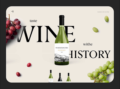 Red and white wine 3d animation branding graphic design motion graphics red and white wine red wine ui ux web website white wine wine winery