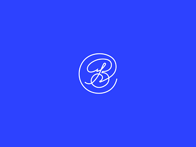 B WIP branding typography