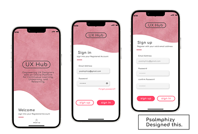 Designing a Login concept figma productdesign ui ux uxdesigner