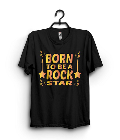 Born to be s rock stars music typography t shirt design branding design graphic design illustration t shirt t shirt illustration t shirts typography