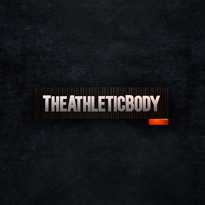 The Athletic Body 3d branding graphic design logo packaging design