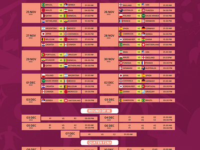 FIFA WORLD CUP-2022 QATAR SCHEDULE! 2022 aminator animation branding design fifa world cup qatar fifa world cup schedule 2022 football graphic design illustration logo motion graphics qatar schedule png file qatar world cup qatar world cup 2022 typography world cup fifa 2022