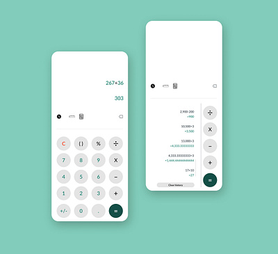 Calculator - Daily UI Day 004 004 branding calculator daily ui design graphic design illustration logo ui challenge