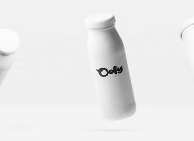 Qoly milk. 3d bottle branding graphic design industrial design logo milk package