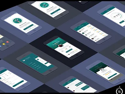 Find My Trainer App design ui ux