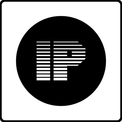 IP letter logo