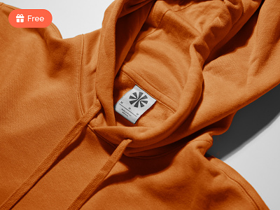 FREE Hoodie Label Mockup Vol.1 clothes clothing free free mockup freebie hoodie hoodie label label mockup outfit