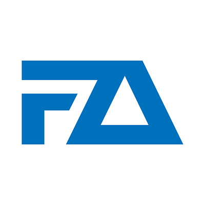 FA letter logo