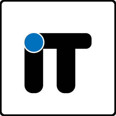 IT letter logo