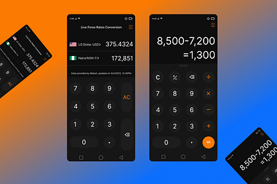 UI Daily Challenge Day 04. Calculator design