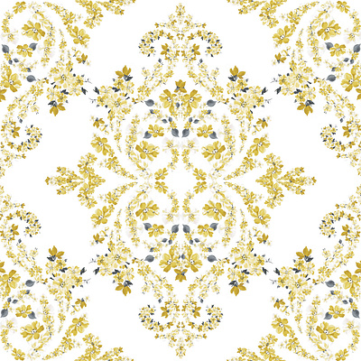 Damask floral damask floral