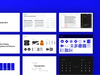 PRO Visual Identity Revamp arrows branding design graphic design guitar motion music sound sound waves ui vinyl visual identity