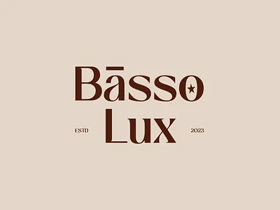Basso Lux animation brand designer branding design dribble furniture graphic design hiring illustration logo logodesign logoidea luxury minimalism photoshop visual identity