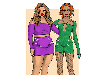 Fupa activism clothes empowerment fashion fashion illustration illustration