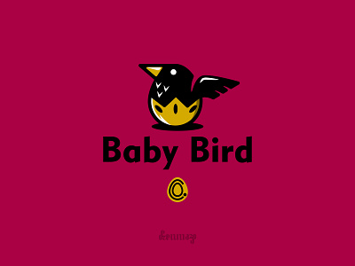 Baby Bird animal baby bird born care chick child cute design egg illustration logo logos nest new born playful toys tweet