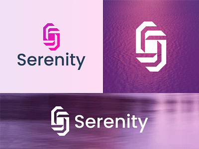 S logo, Serenity logo abstract logo b c f h i j k m p q r u v w y z brand brand identity branding identity logo logo design logo mark logodesign logos logotype mark minimal logo s s logo serenity logo simple logo symbol wordmark logo