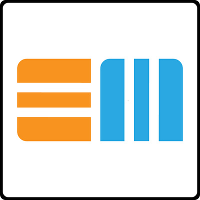 EM letter logo