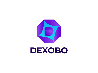 Dexobo logo - D letter - Letter Logo brand brand identity brand logo brand mark branding d letter initial logo d letter logo d logo design graphic design initial logo logo logo design mark modern d logo modern logo modern polygon logo polygon d logo polygon logo vector