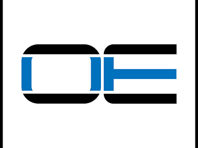 OE letter logo app branding design graphic design illustration logo typography ui ux vector