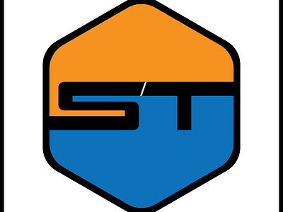 ST letter logo