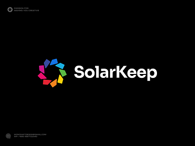 renewable energy, solar, panel, sun, eco, minimal, colorful logo branding branding agency colorful creative logo custom logo maker graphic design illustration logo design logo identity minimalist monogram popular logo renewable energy solar logo solar panel solar system sun sustainable typography unique logo