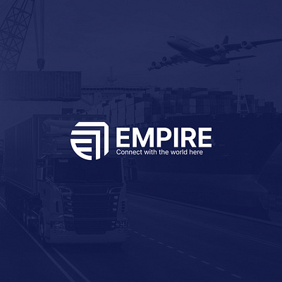 Logo design for "Empire logistics company" branding design graphic design logo vector