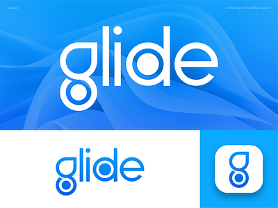 Glide Typographical Logo Design - G logo branding design graphic design icon illustration logo typography vector