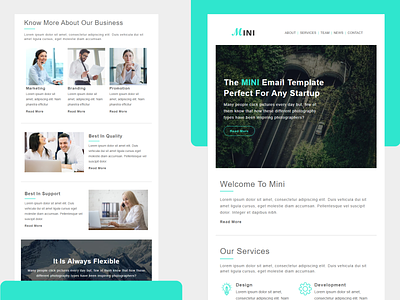 Mini – HubSpot Email Newsletter Template email template hubspot email template multipurpose template responsive