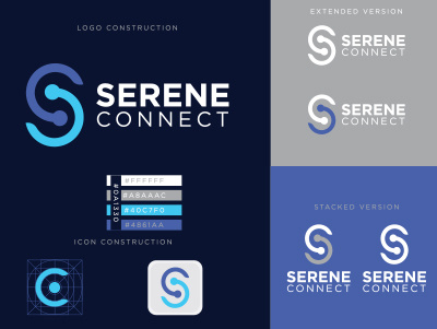 Serena Connect Logo design collaboration creativecommunity creativeconnections designcommunity designersnetwork designinspiration dribbleproject graphic design networking portfoliobuilding professionalnetwork serenaconnect visualarts