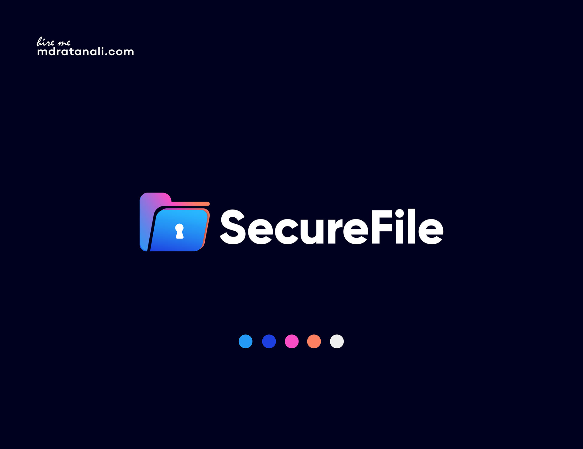 Secure File Modern Logo Design Concept branding business logo file logo flyer design free logo design templates graphic design icon design lock logo logo logo design logo design ai logo design free logo design free download md ratan ali new logo professional logo design tech logo