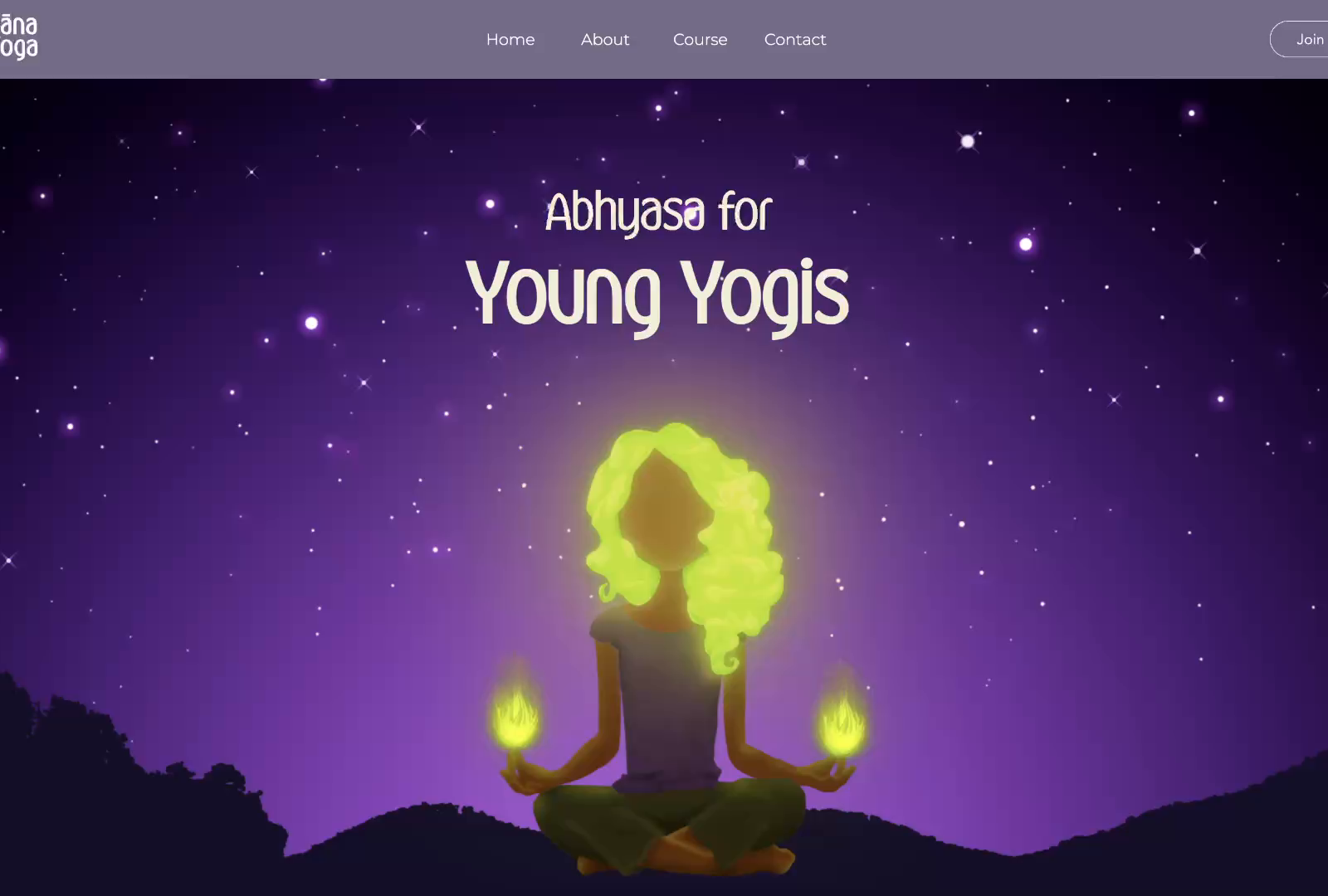 yoga-website-for-children-classes-by-goutham-on-dribbble