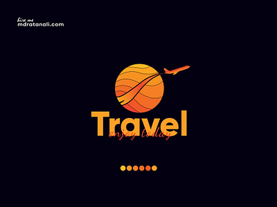 Travel Modern Logo Design | Brand Identity 3d brand identity branding business card design business logo graphic design logo logo design md ratan ali modern logo modern logo design motion graphics travel travel modern logo travel modern logo design visiting card design