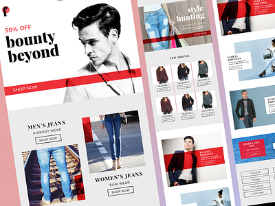 Amazing Outfits  Email design inspiration, Email marketing layout, Email  branding