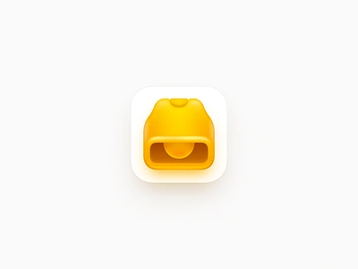 Golden Bell Icon bigsur icon big sur icon game assets game asset game icon game props game prop ios icon iphone icon mac icon macos icon osx icon operating system icon os icon realistic icon app icon ring golden bell sandor skeu icon skeuomorph icon skeuomorphism icon user interface icon ui icon gui